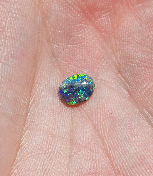 Vivid Lightning Ridge Solid Opal! 0.75cts (LR26)