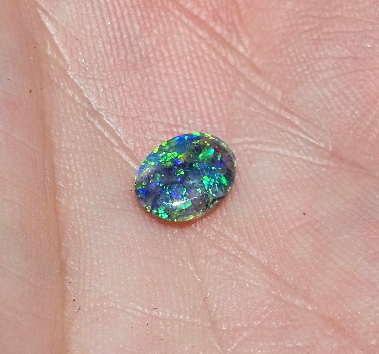 Vivid Lightning Ridge Solid Opal! 0.75cts (LR26)