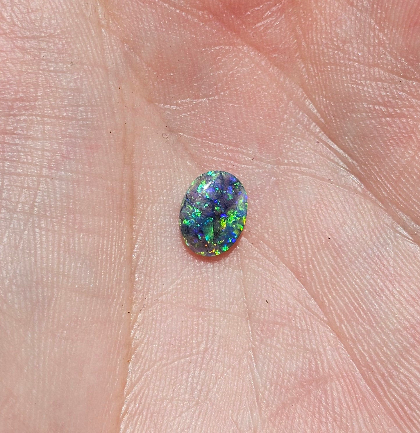 Vivid Lightning Ridge Solid Opal! 0.75cts (LR26)