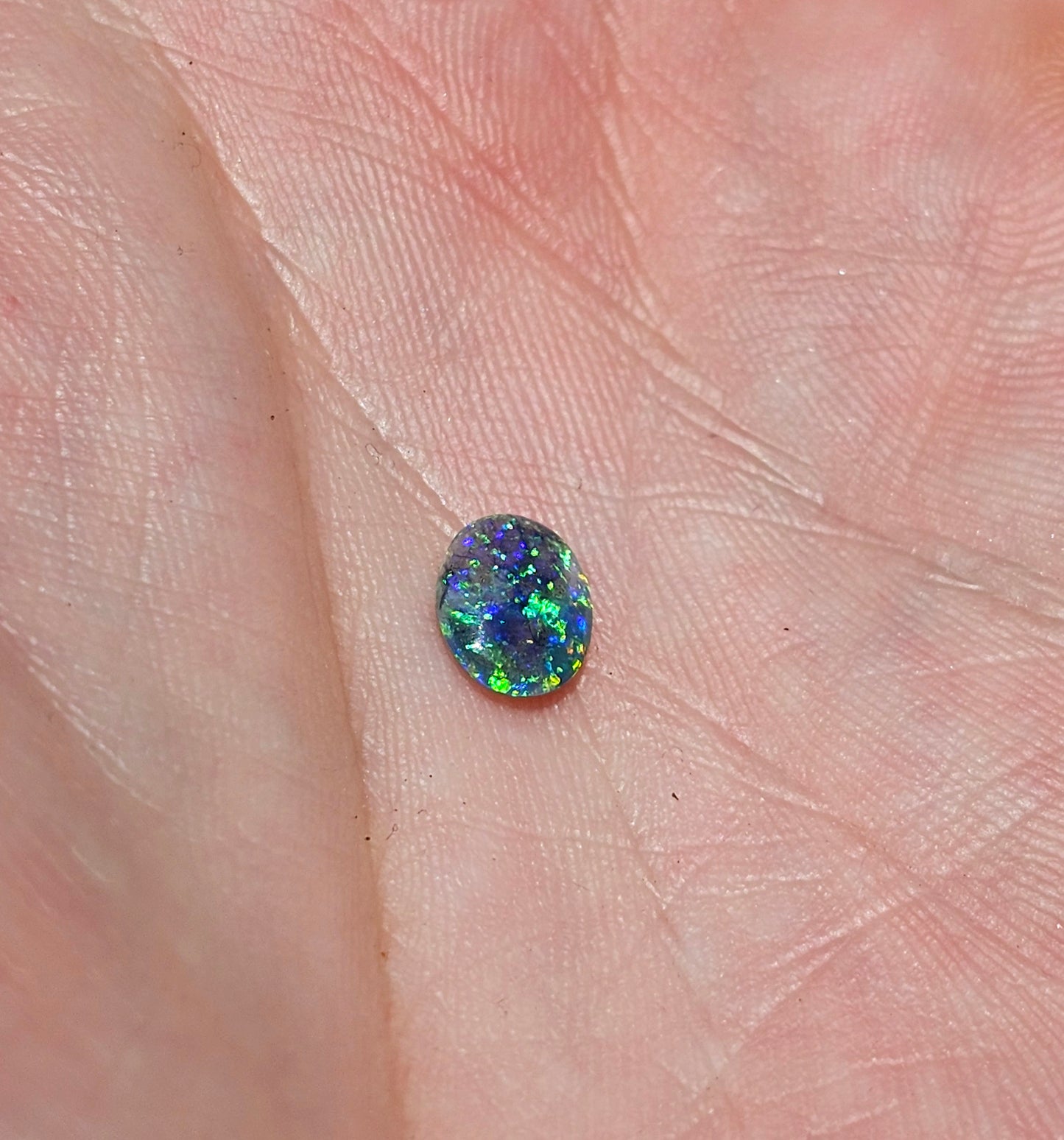 Vivid Lightning Ridge Solid Opal! 0.75cts (LR26)