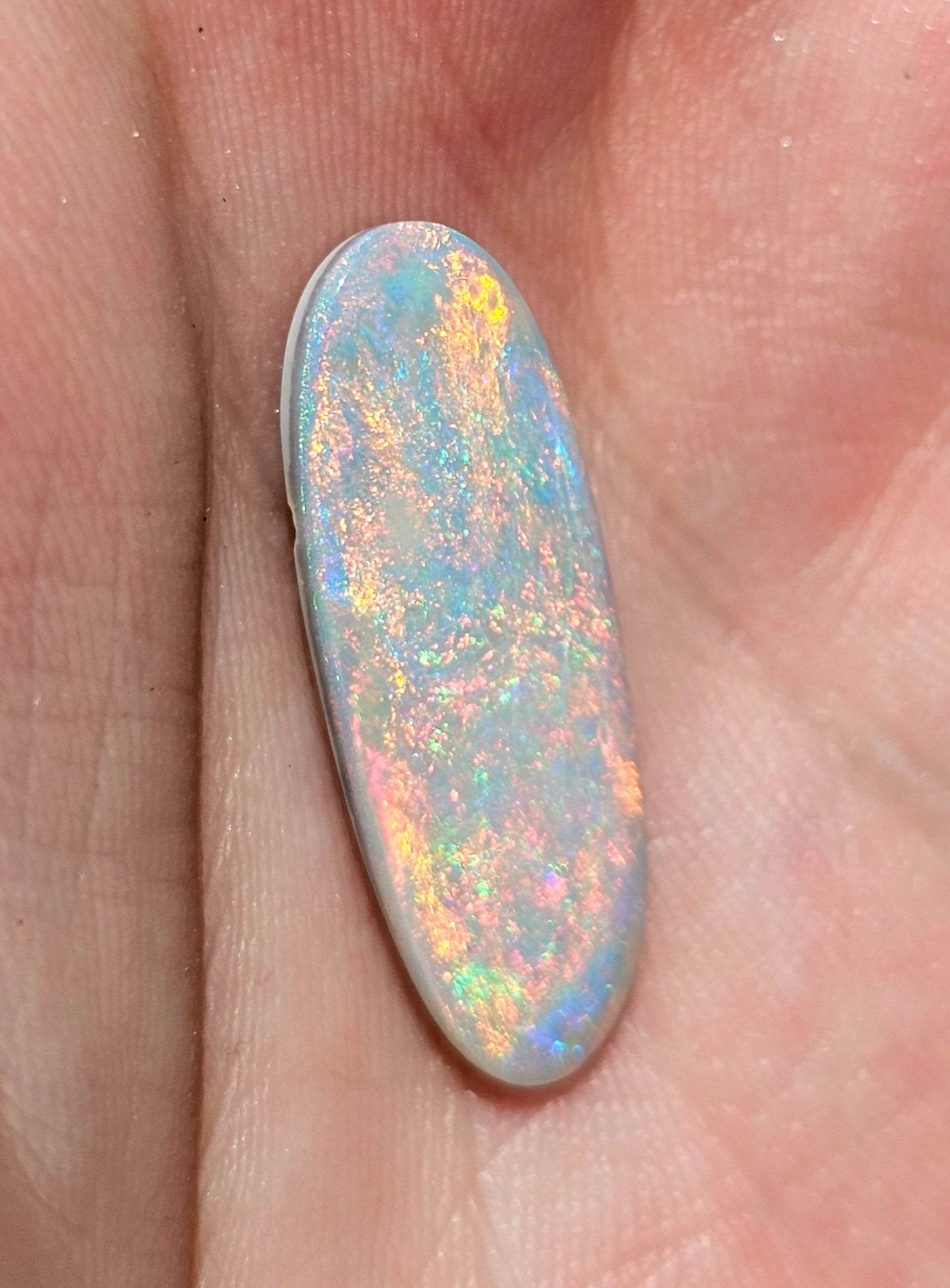 Large Vivid Lightning Ridge Solid Opal! 6cts! (LR8)