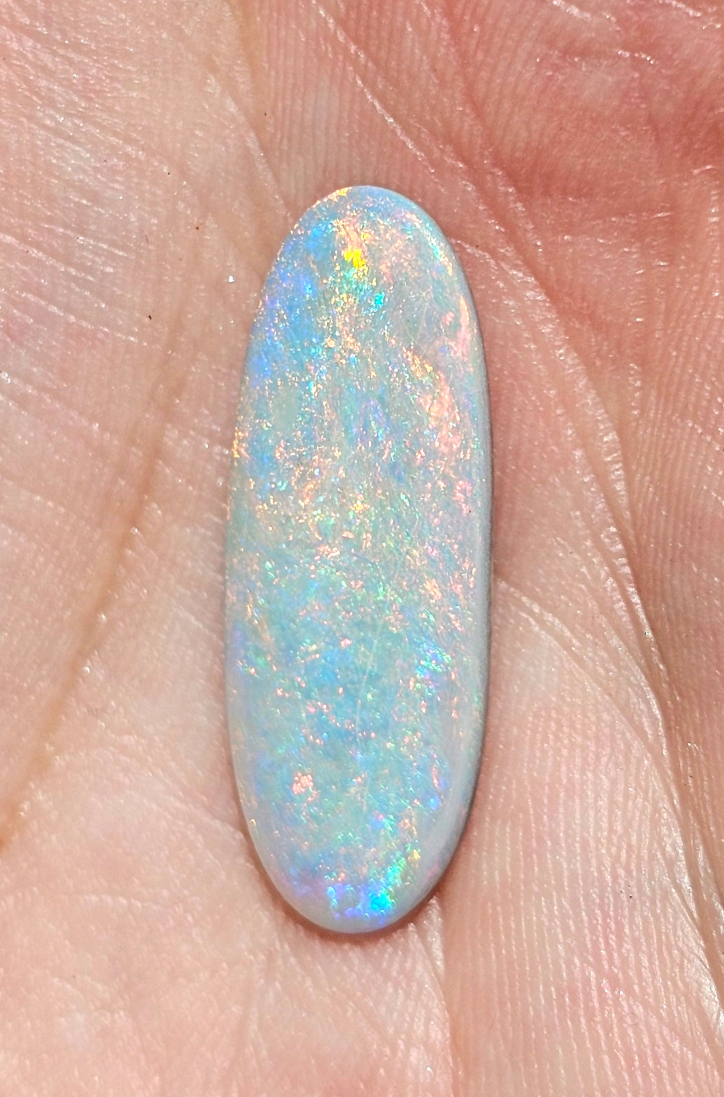 Large Vivid Lightning Ridge Solid Opal! 6cts! (LR8)