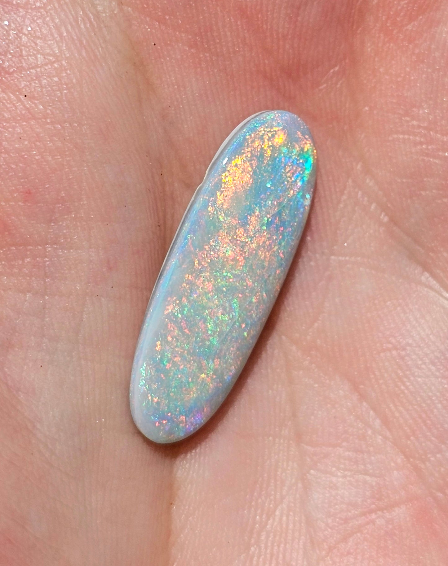 Large Vivid Lightning Ridge Solid Opal! 6cts! (LR8)