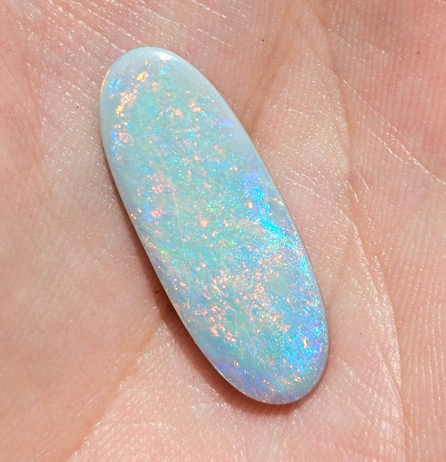 Large Vivid Lightning Ridge Solid Opal! 6cts! (LR8)