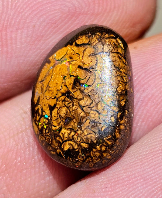 Beautiful pinfire Boulder Opal