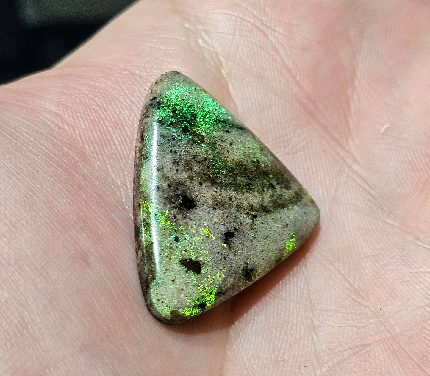 Spectacular Quality Andamooka Matrix Opal 31cts (f18)