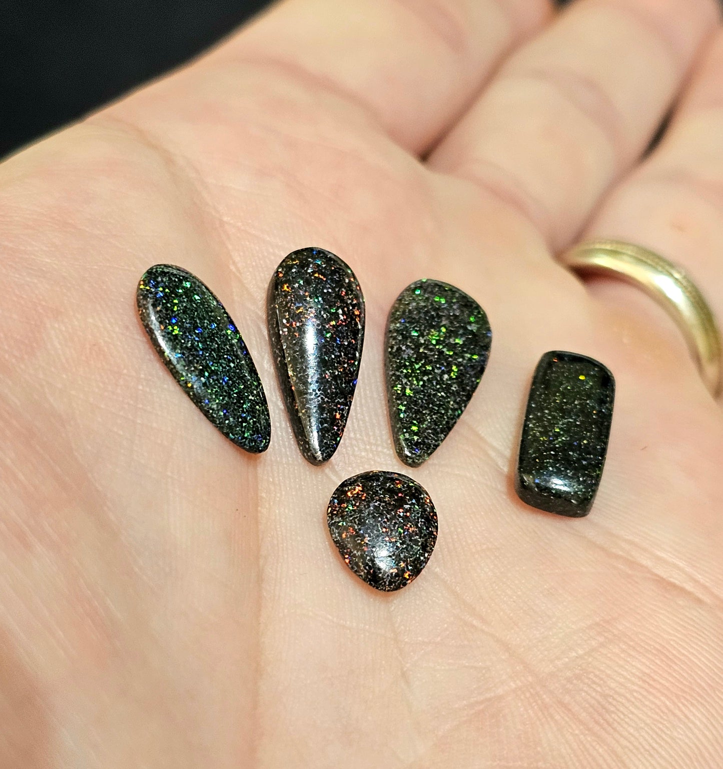 5x Quality Boulder Opals 10cts (QF1)