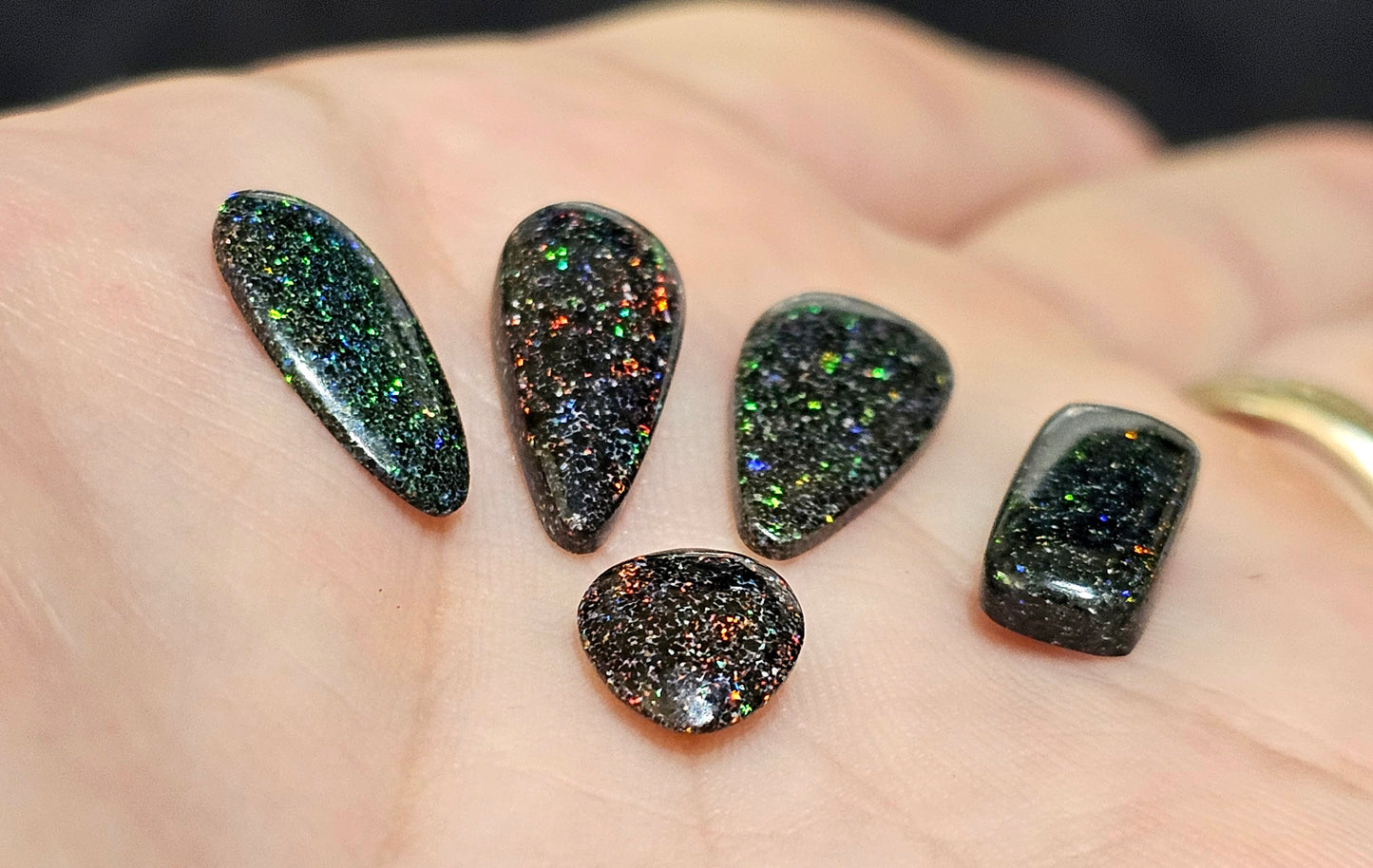 5x Quality Boulder Opals 10cts (QF1)