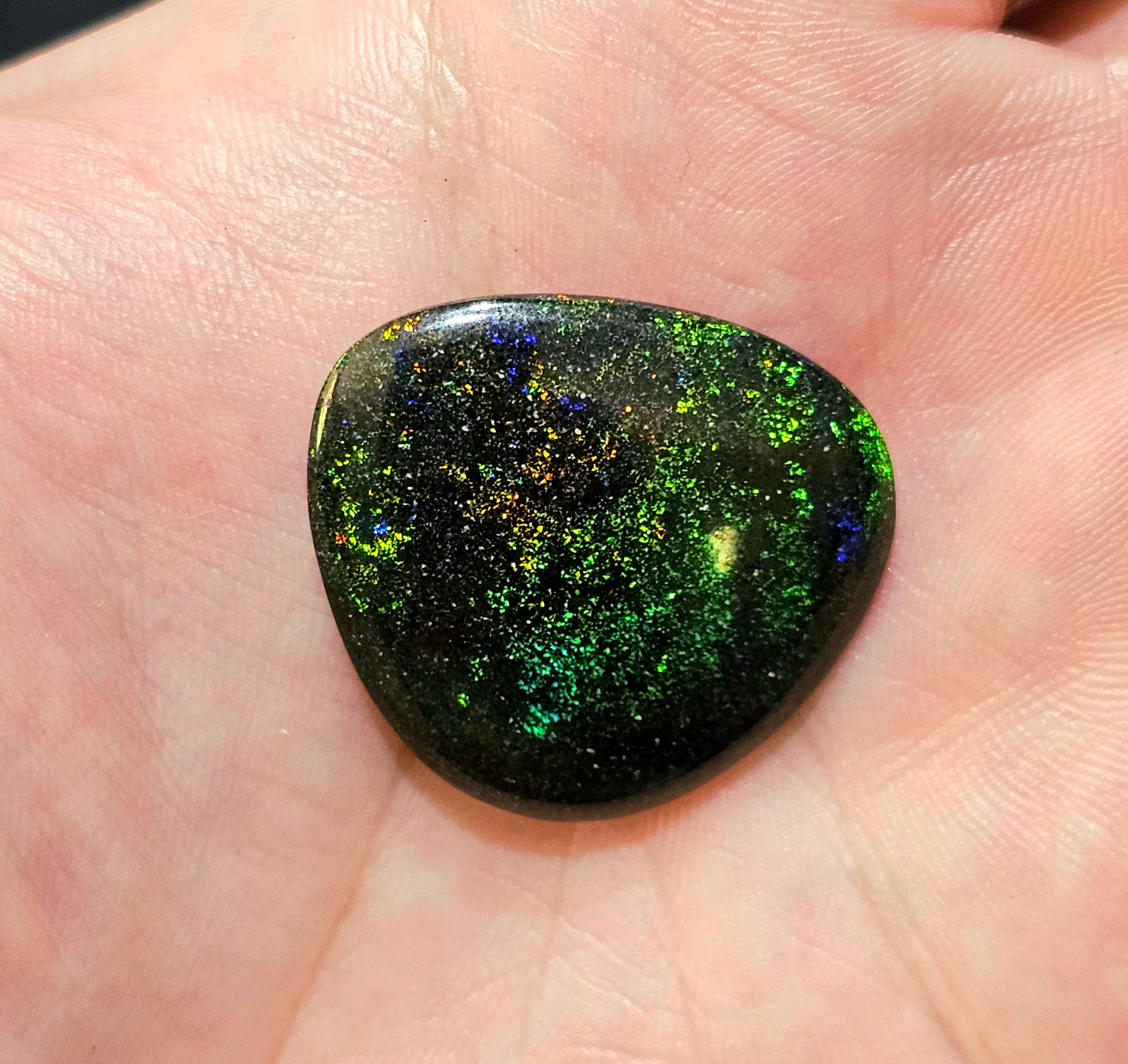 Awesome Green + Red Quality Boulder Opal 5cts (F38)