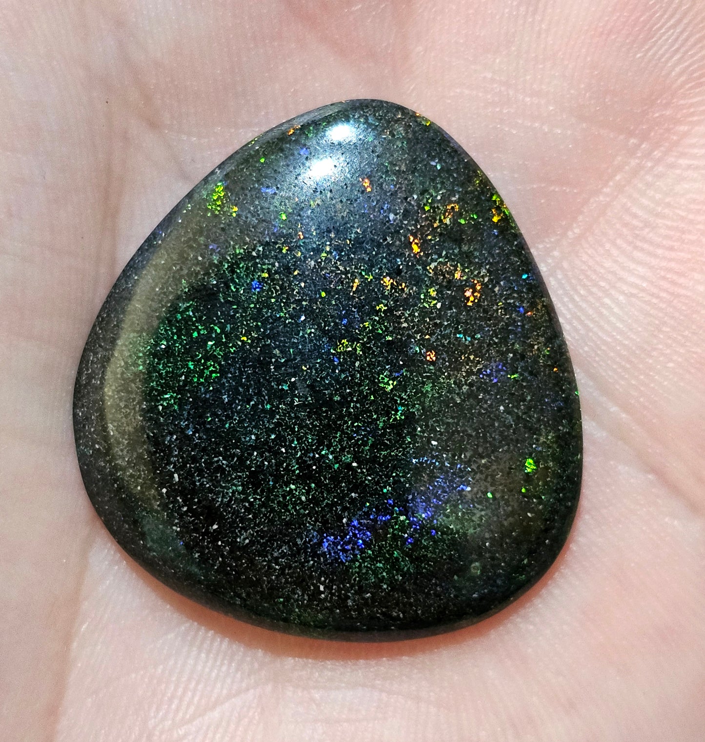 Awesome Green + Red Quality Boulder Opal 5cts (F38)