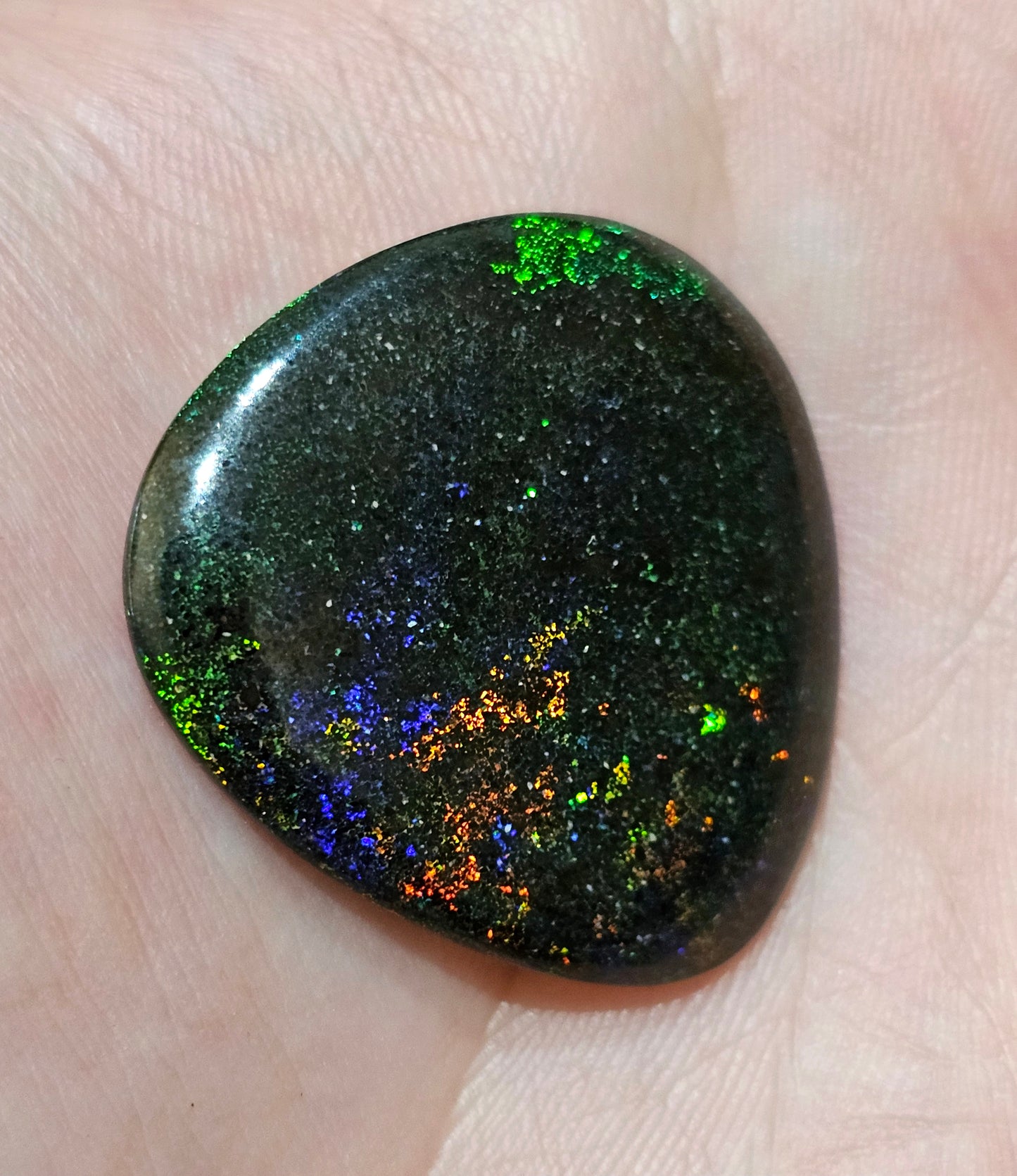 Awesome Green + Red Quality Boulder Opal 5cts (F38)