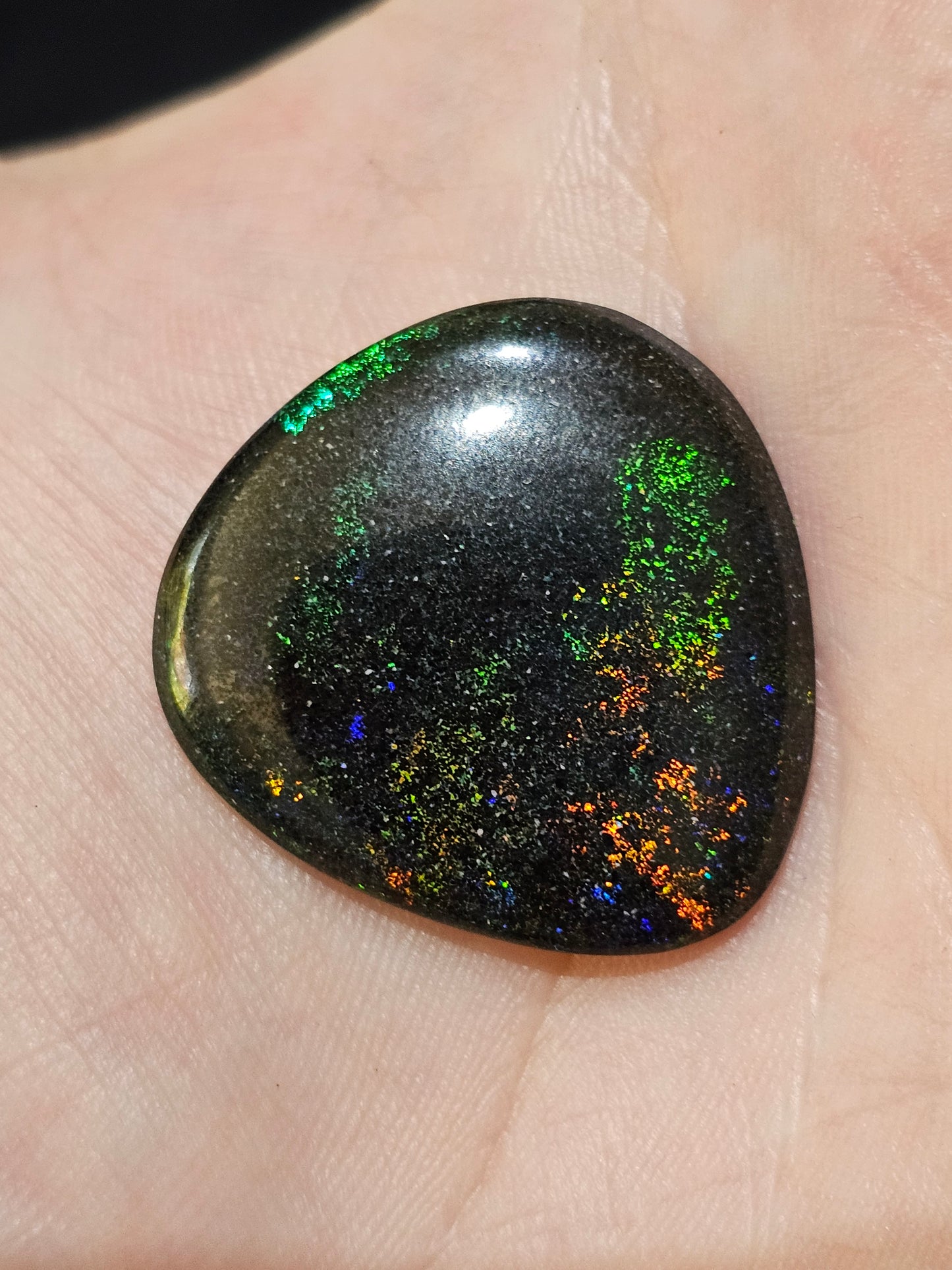 Awesome Green + Red Quality Boulder Opal 5cts (F38)