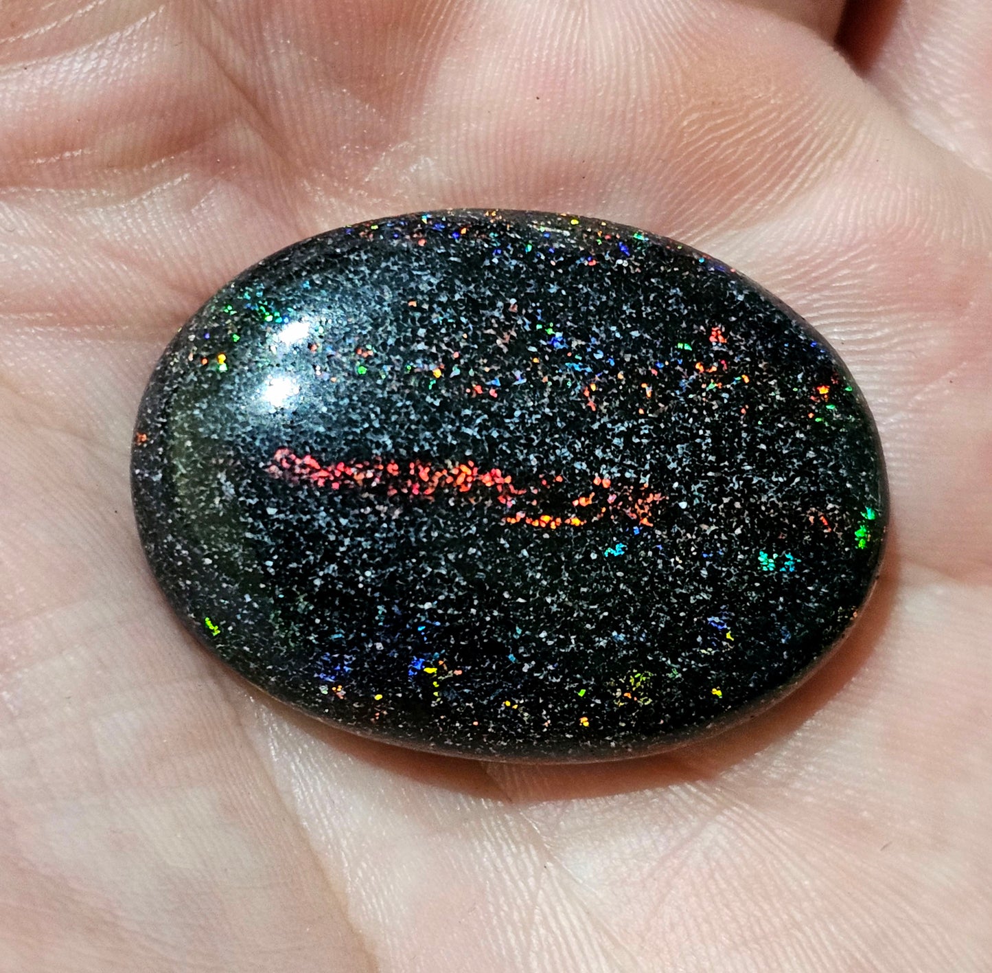 Rainy Red Quality Boulder Opal 53cts (F9)