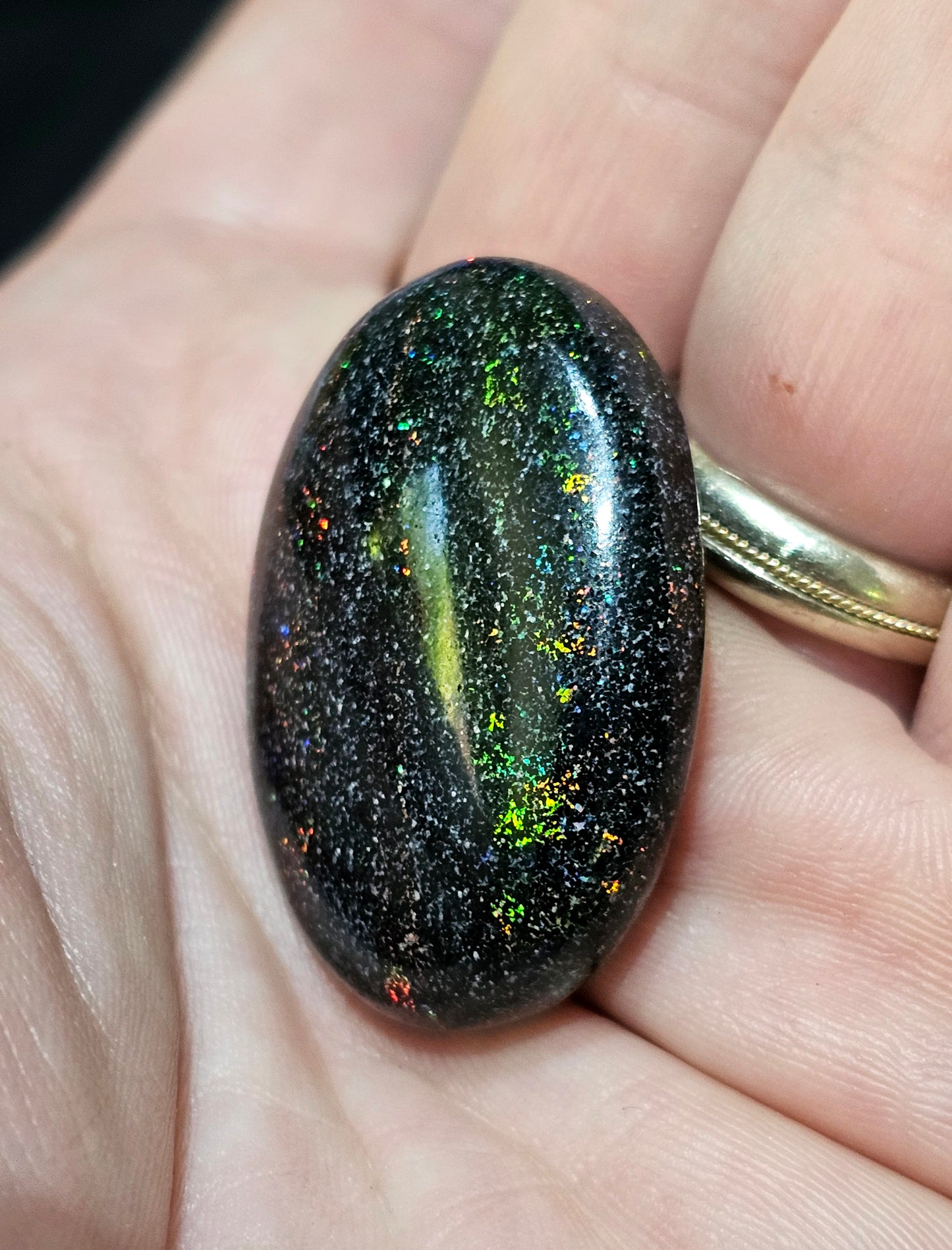 Rainy Red Quality Boulder Opal 53cts (F9)