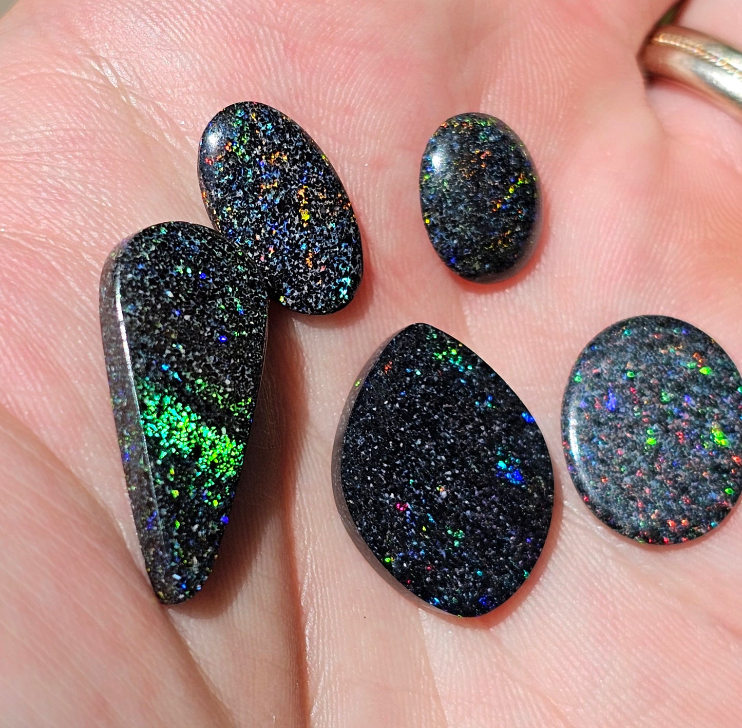 5 x Quality Fairy Boulder Opal 20cts (QF5)