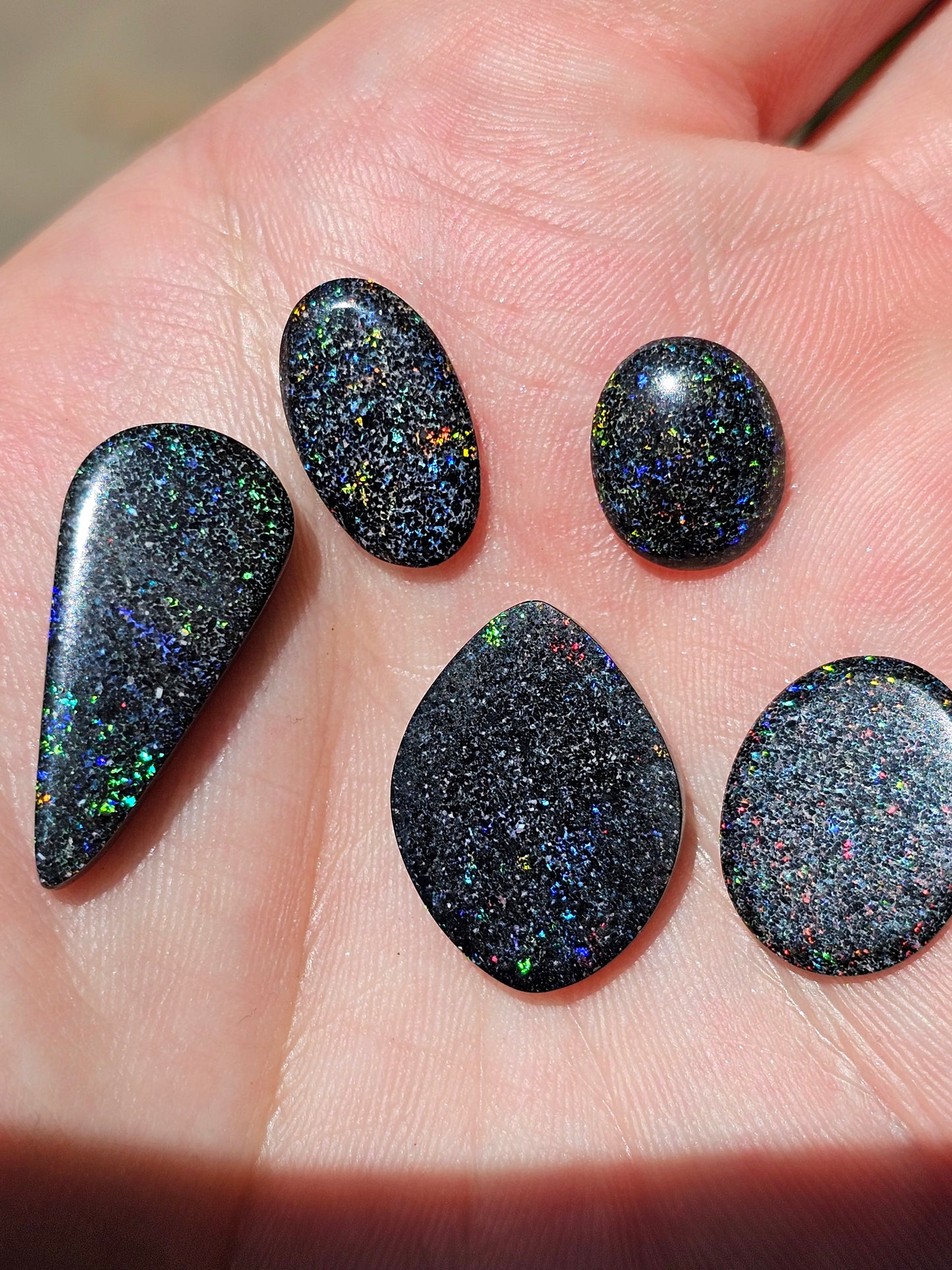 5 x Quality Fairy Boulder Opal 20cts (QF5)