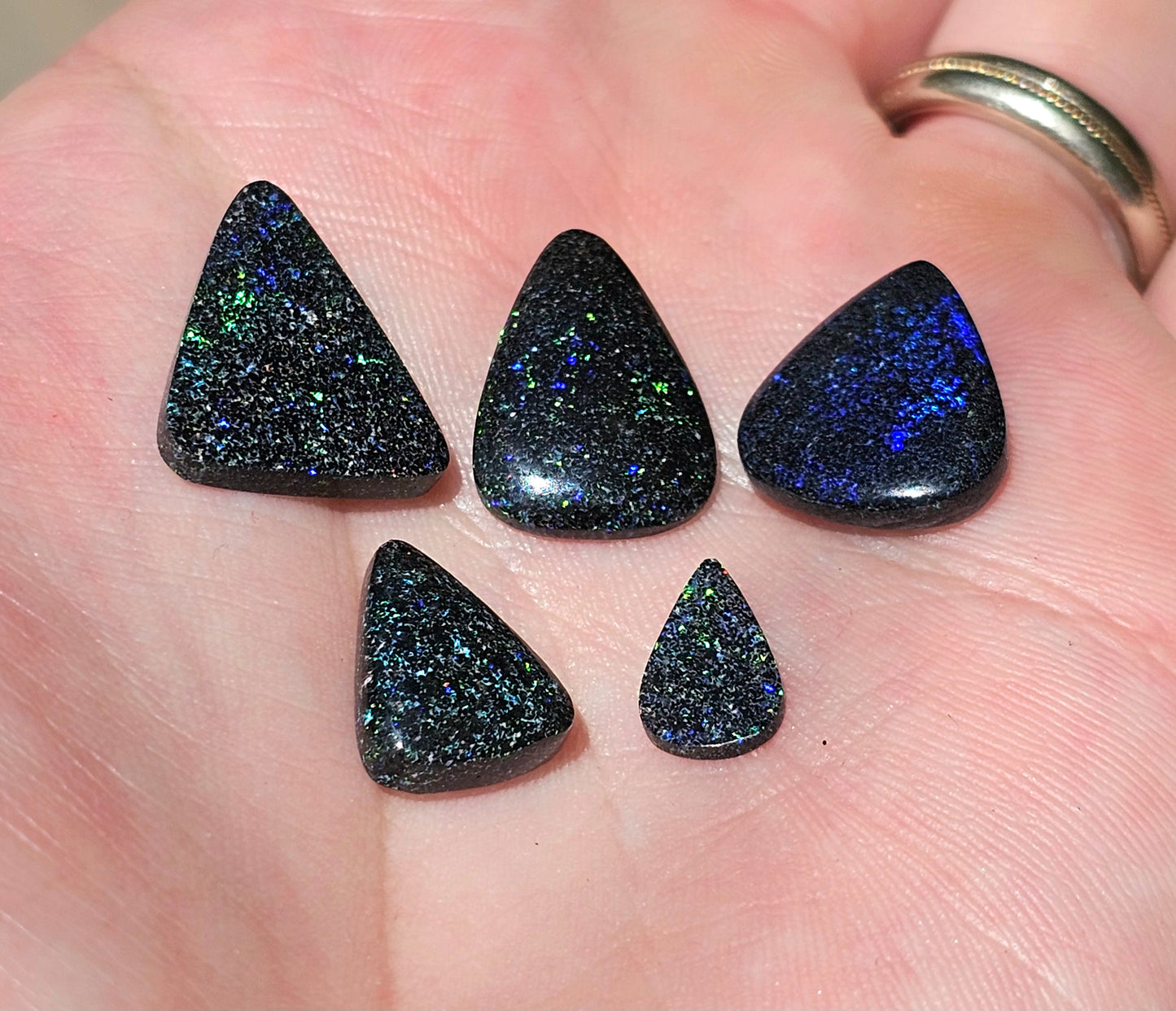 5 x Quality Fairy Boulder Opal 16cts Parcel (QF6)