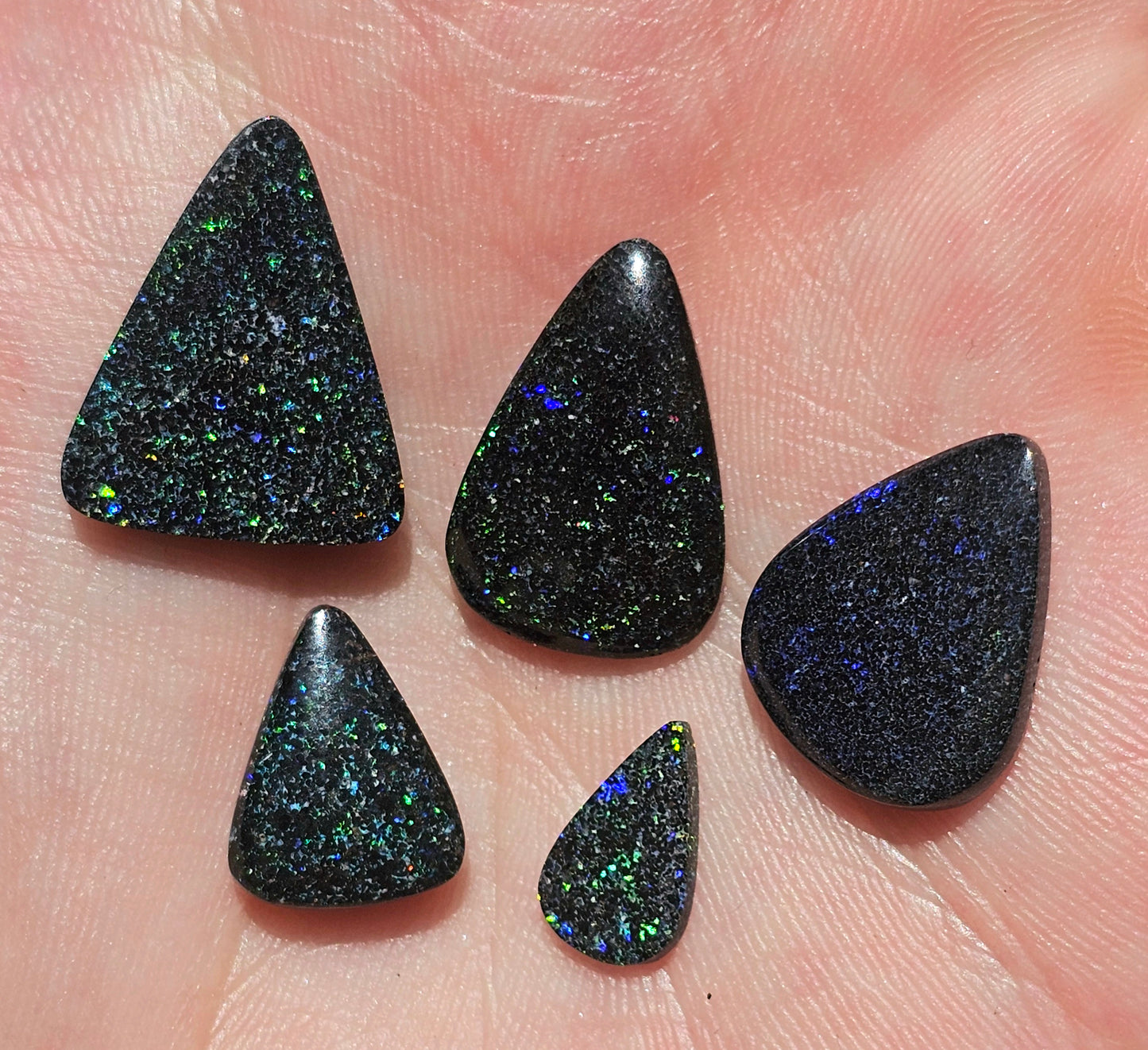 5 x Quality Fairy Boulder Opal 16cts Parcel (QF6)