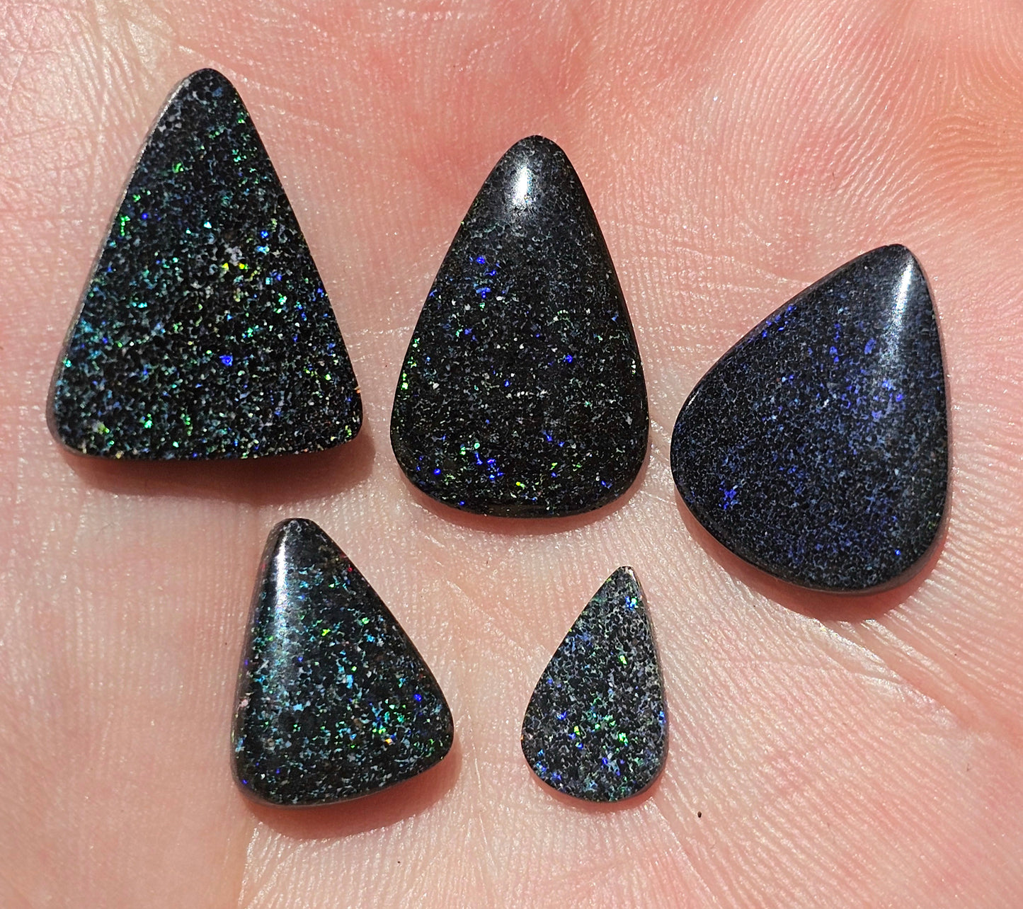 5 x Quality Fairy Boulder Opal 16cts Parcel (QF6)