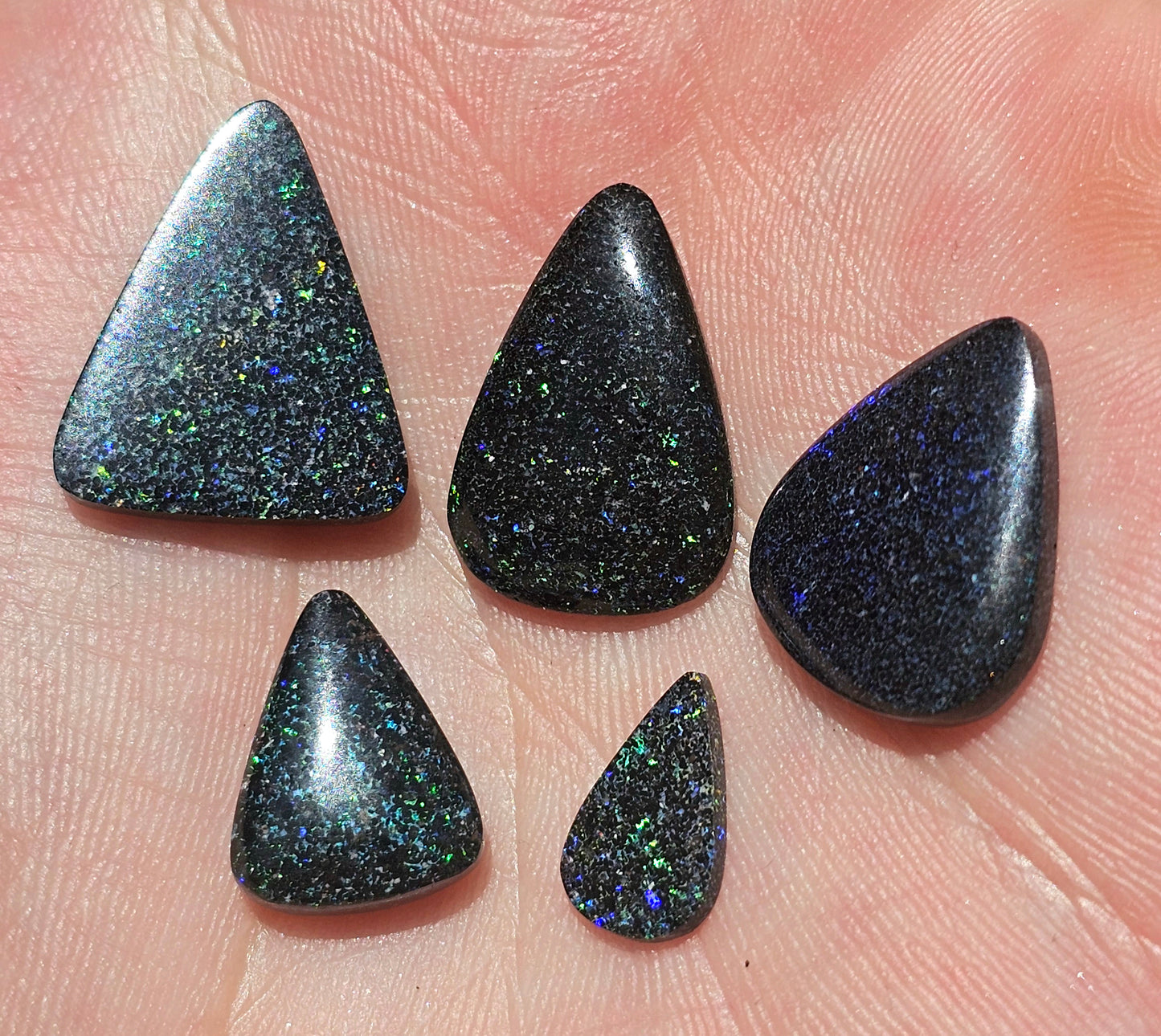 5 x Quality Fairy Boulder Opal 16cts Parcel (QF6)