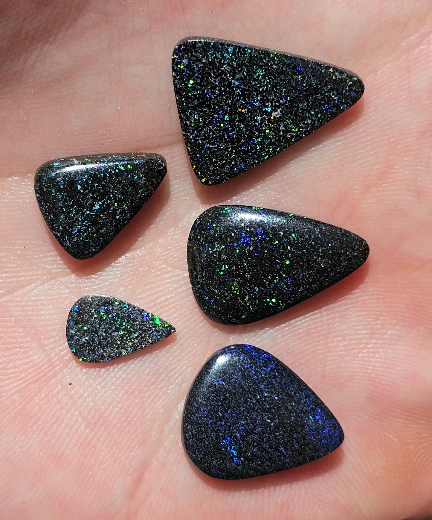 5 x Quality Fairy Boulder Opal 16cts Parcel (QF6)