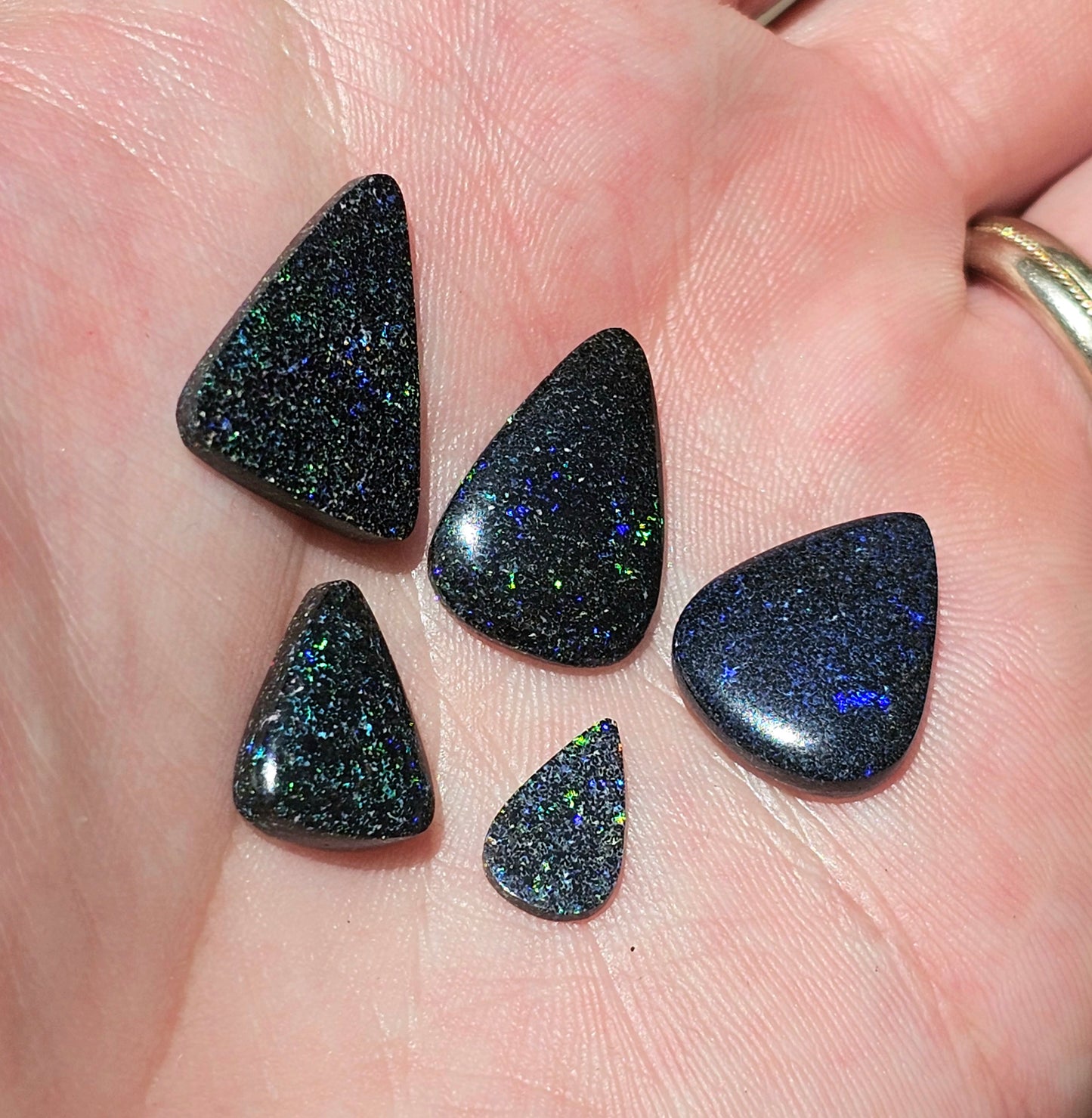 5 x Quality Fairy Boulder Opal 16cts Parcel (QF6)