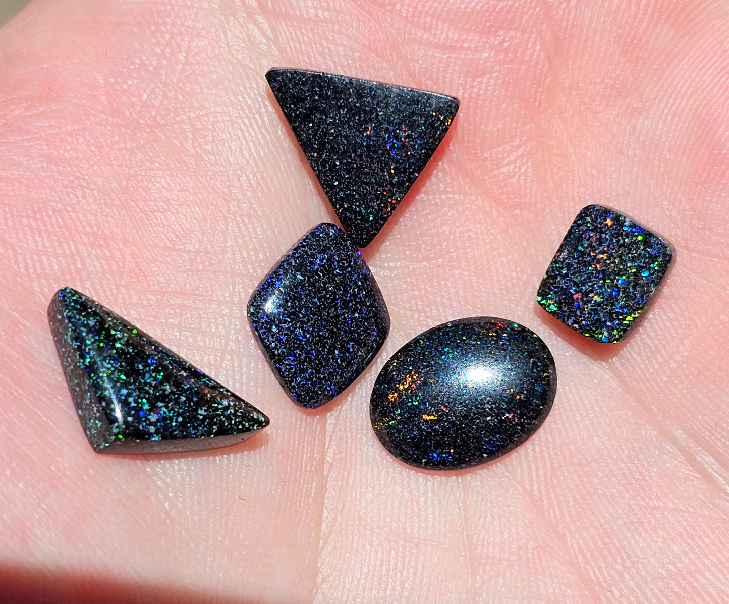 5 x Quality Fairy Boulder Opal 12cts Parcel (QF8)