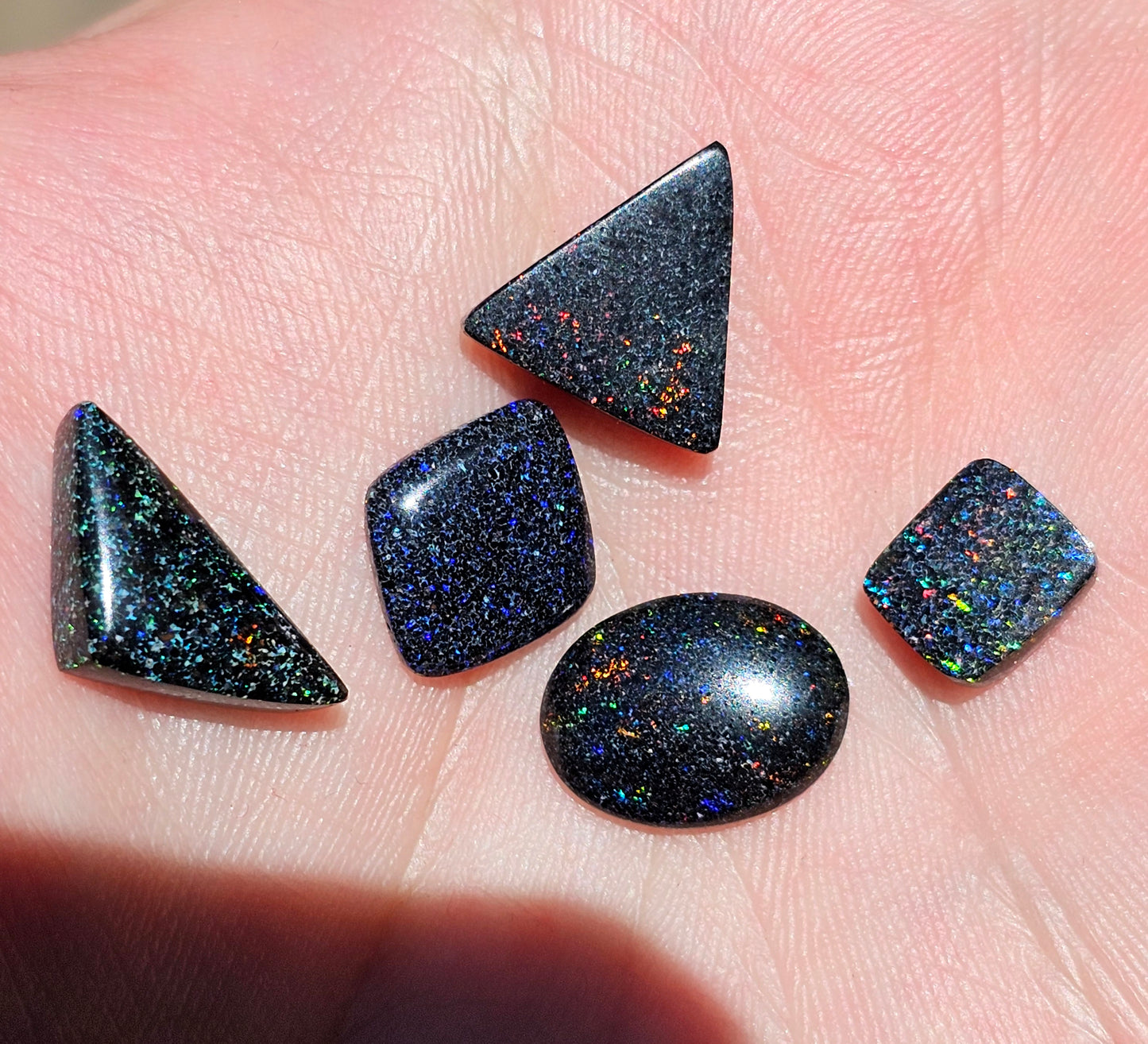 5 x Quality Fairy Boulder Opal 12cts Parcel (QF8)