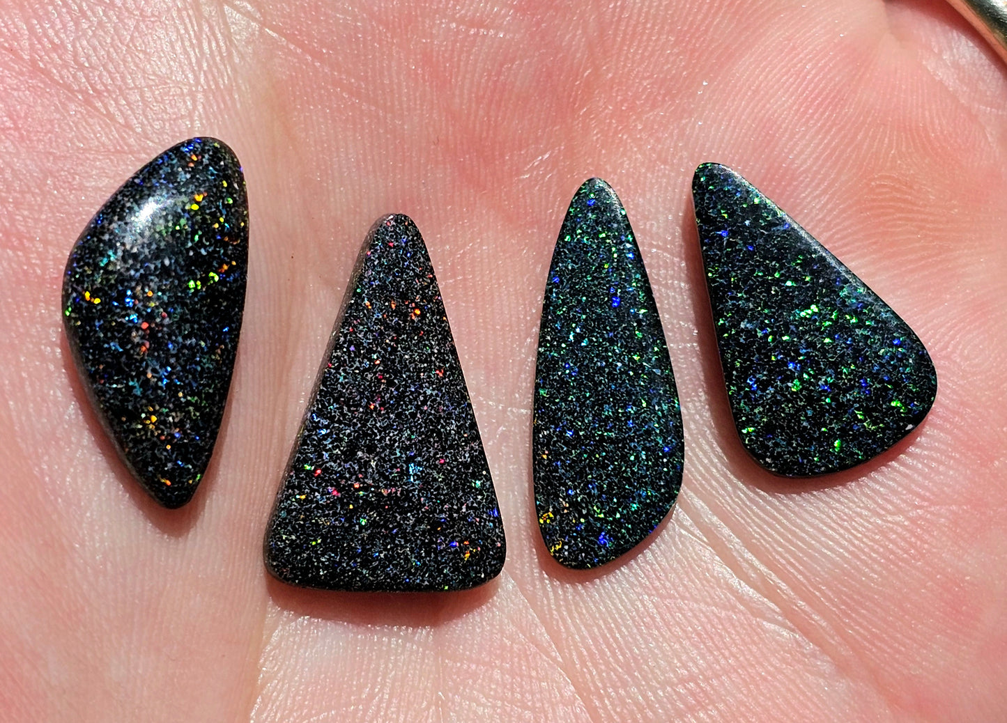 4 x Bold Quality Fairy Boulder Opal 17cts Parcel (QF11)