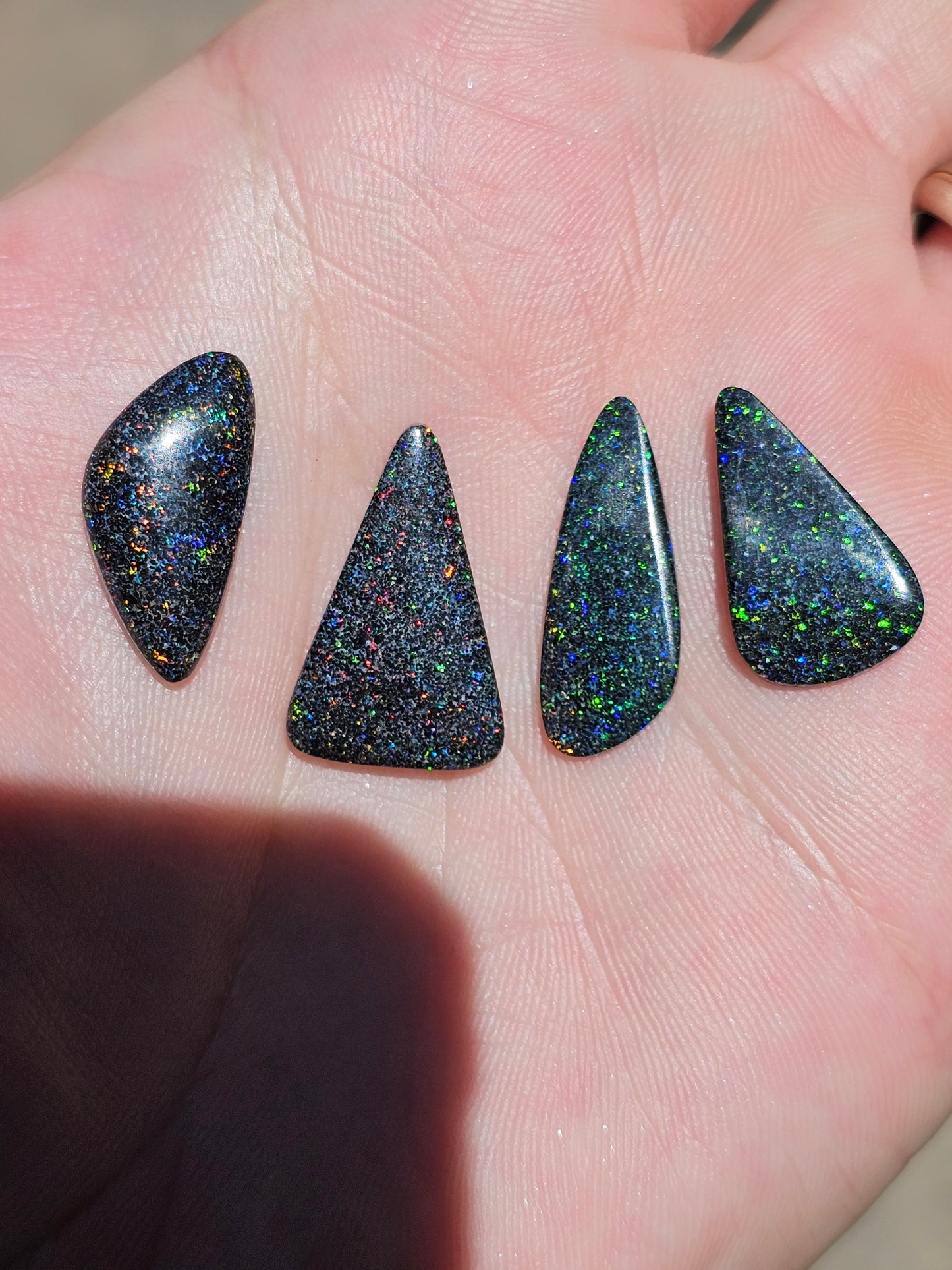 4 x Bold Quality Fairy Boulder Opal 17cts Parcel (QF11)