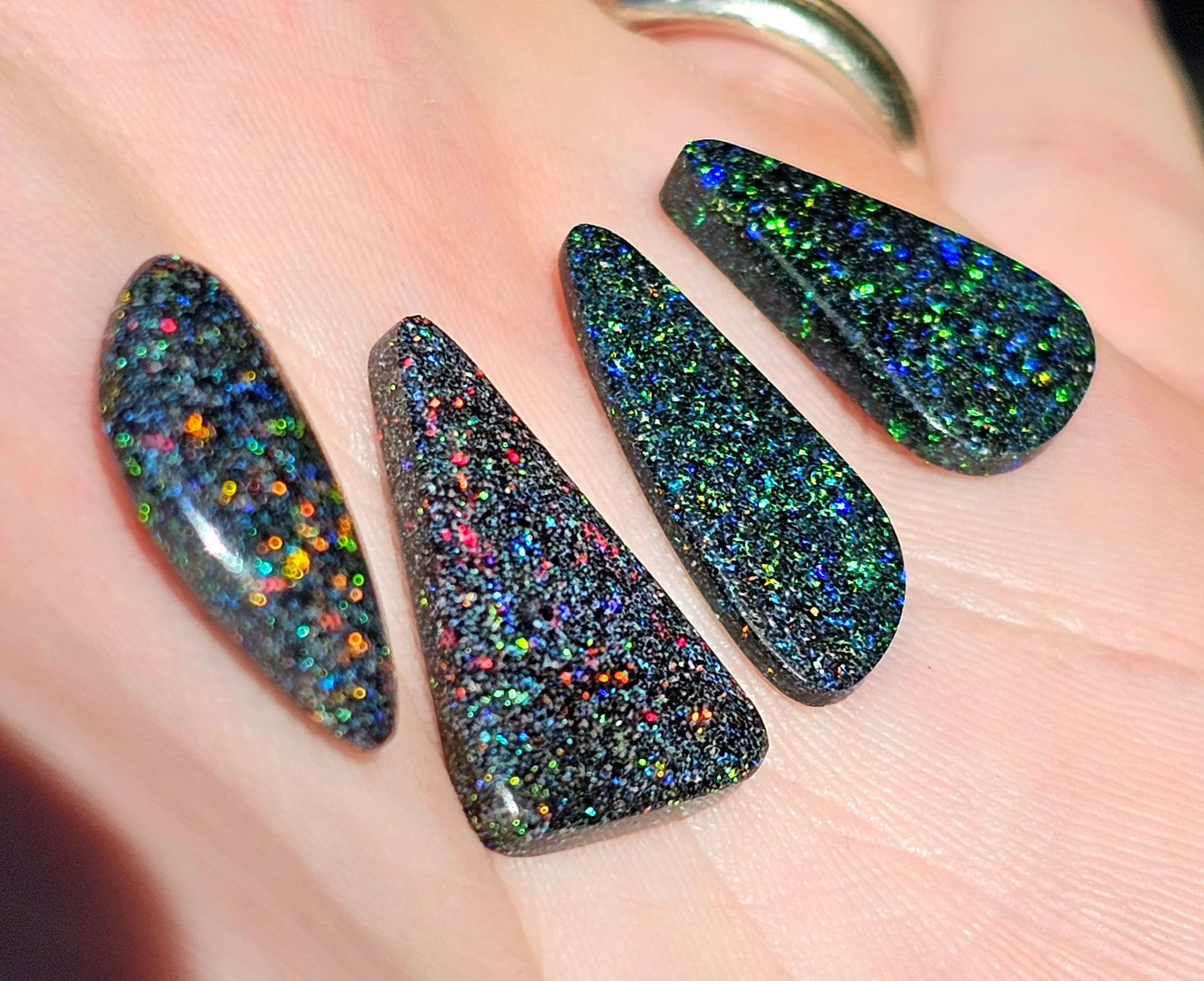 4 x Bold Quality Fairy Boulder Opal 17cts Parcel (QF11)