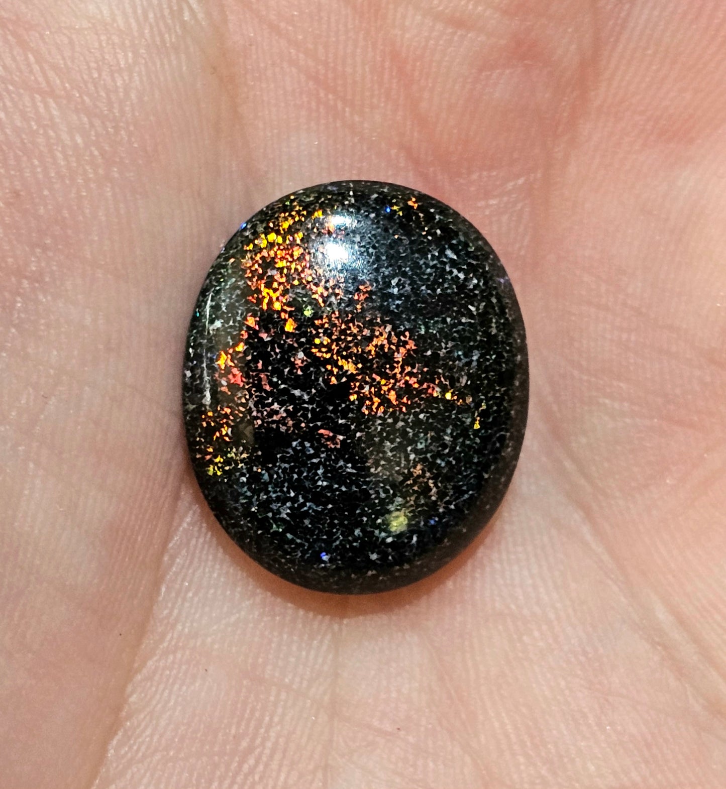 Red Flash Quality Fairy Boulder Opal 12cts (F71)