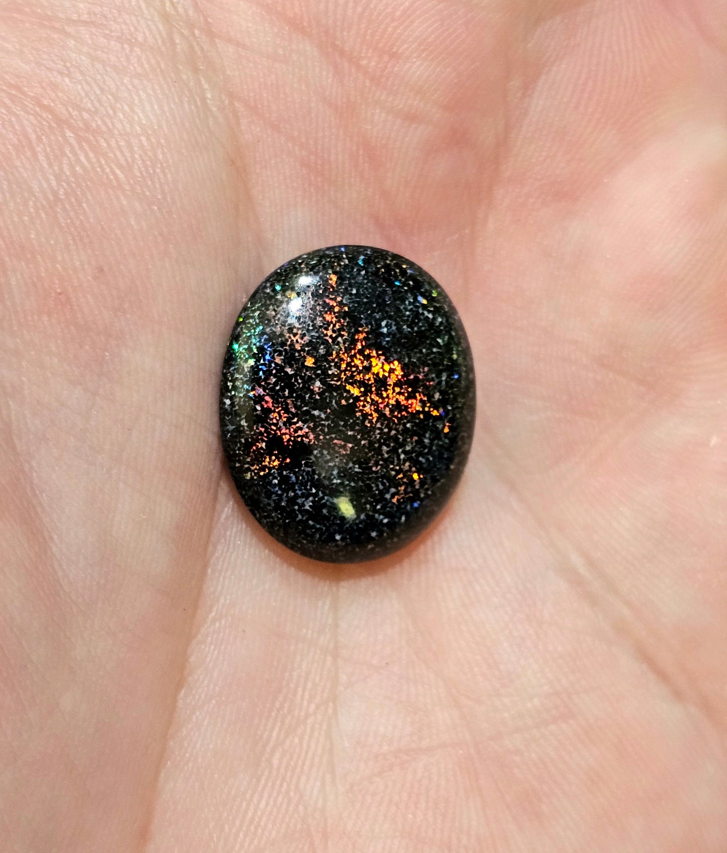 Red Flash Quality Fairy Boulder Opal 12cts (F71)