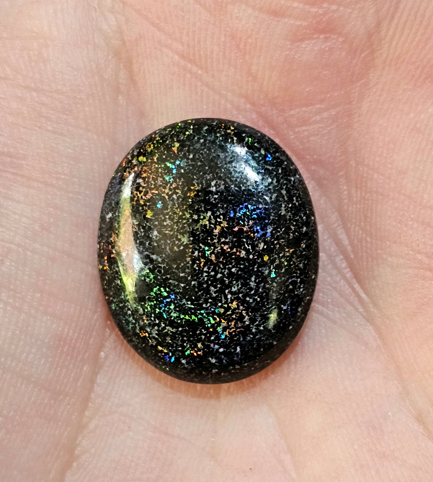 Red Flash Quality Fairy Boulder Opal 12cts (F71)