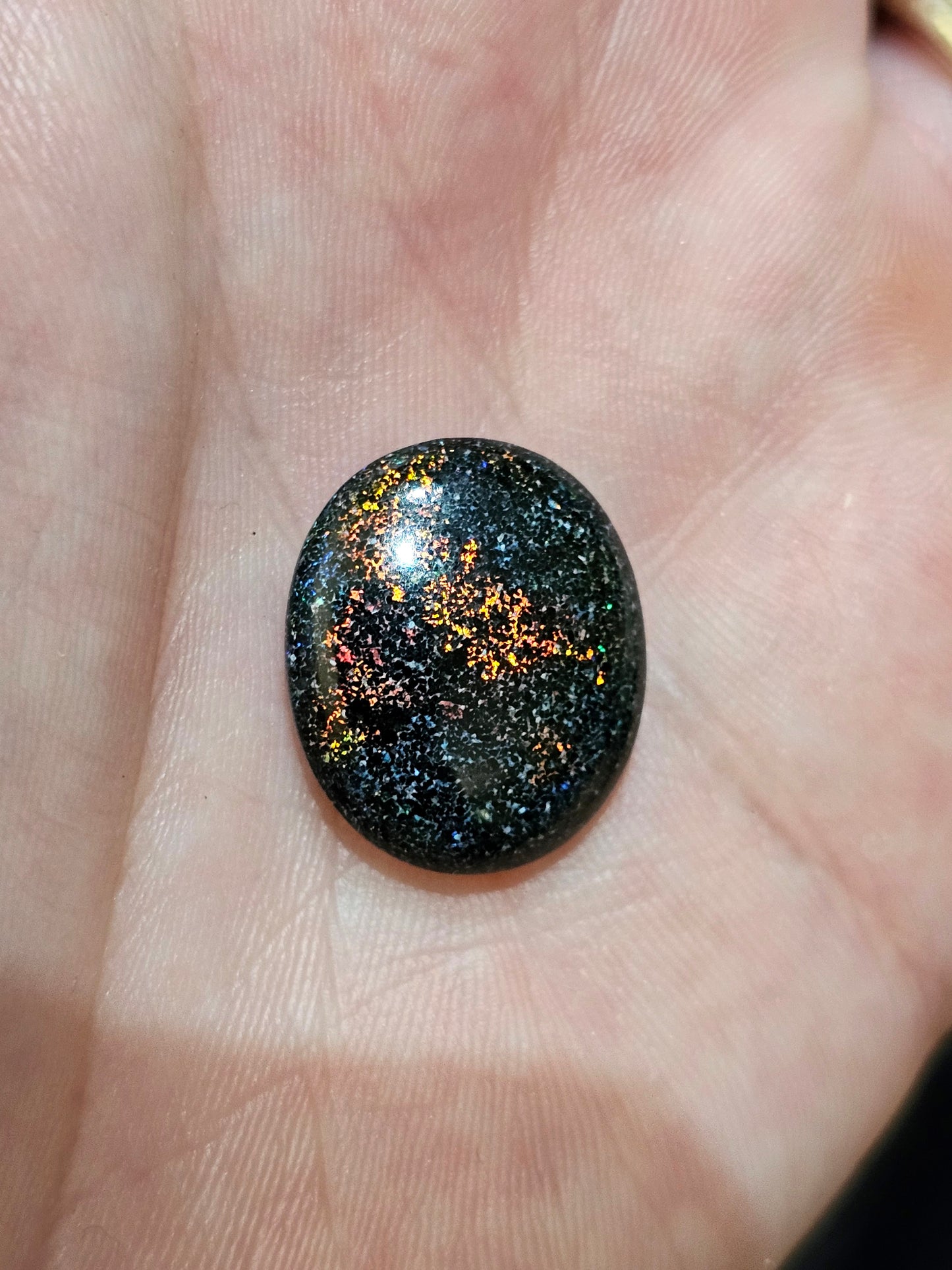 Red Flash Quality Fairy Boulder Opal 12cts (F71)