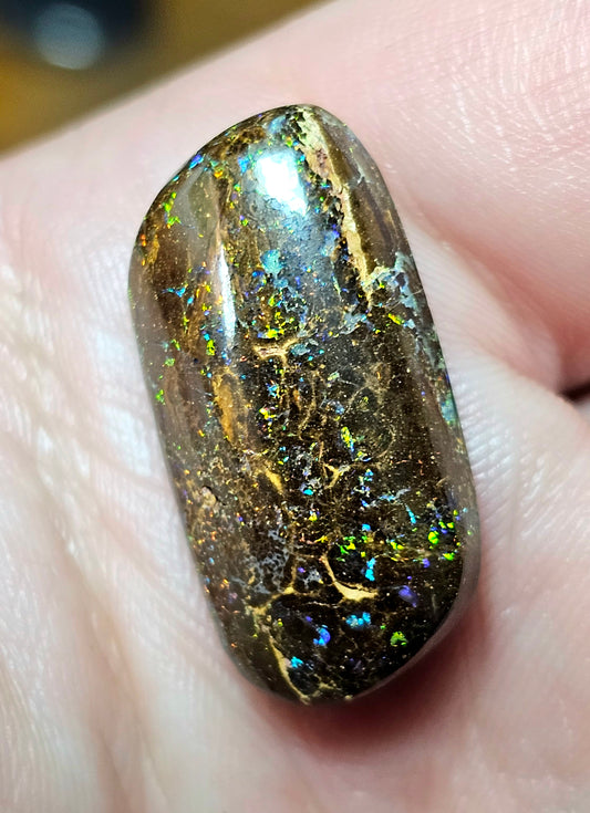 Colourful Pinfire Boulder Opal! 19cts (W2)