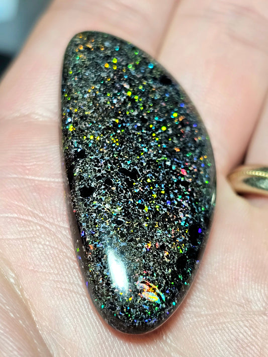 Unique Fairy Opal with Gorgeous Pinfire! 38cts (JPI55)