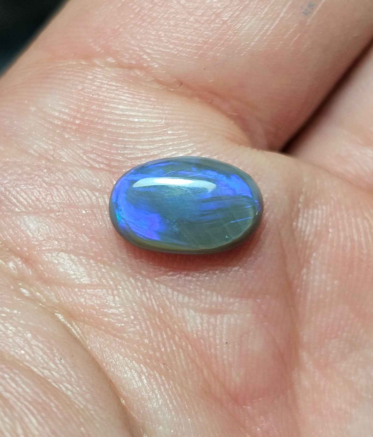 2cts Blue Lightning Ridge Opal! (LRA12)