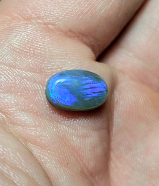 2cts Blue Lightning Ridge Opal! (LRA12)