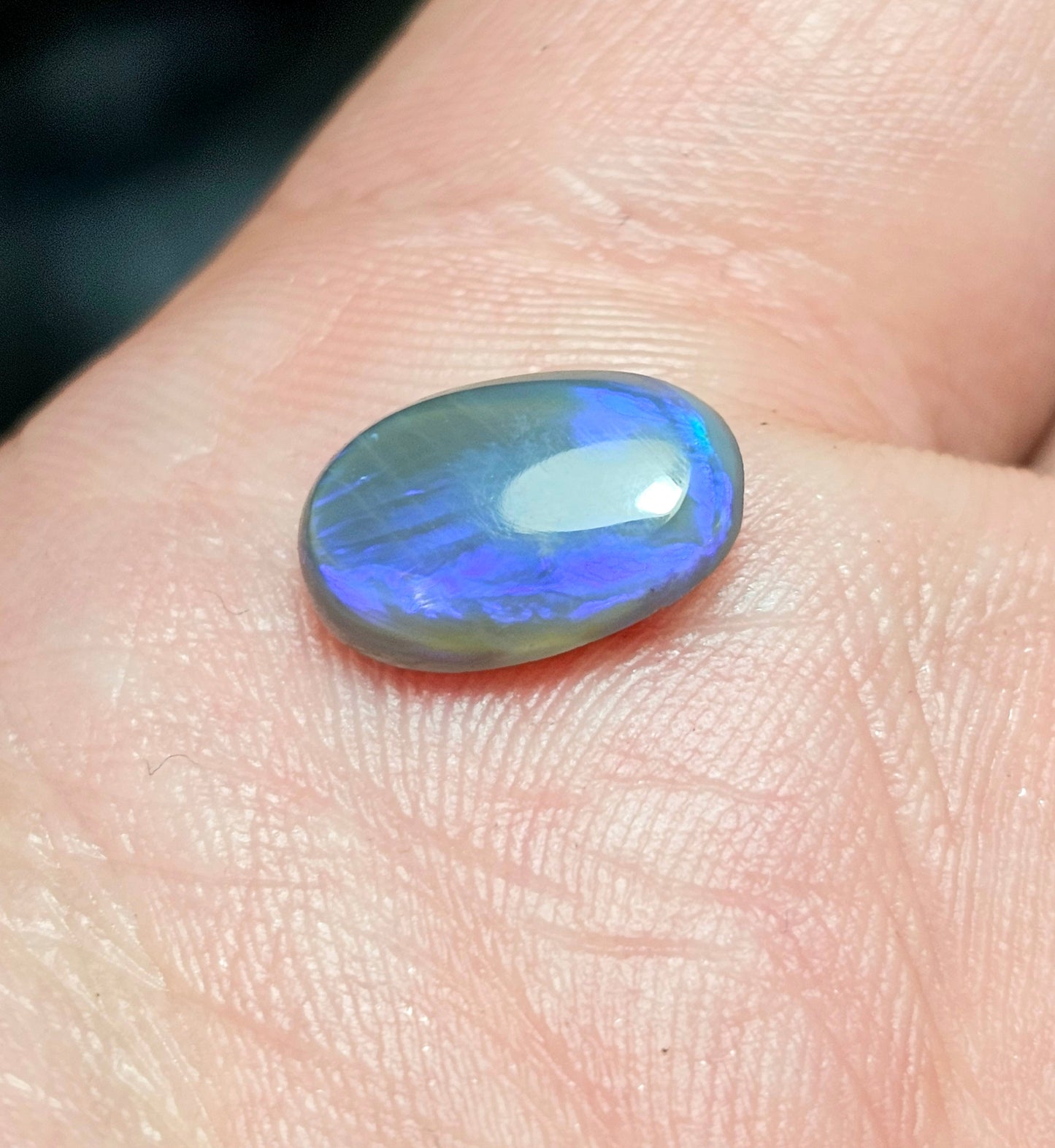 2cts Blue Lightning Ridge Opal! (LRA12)