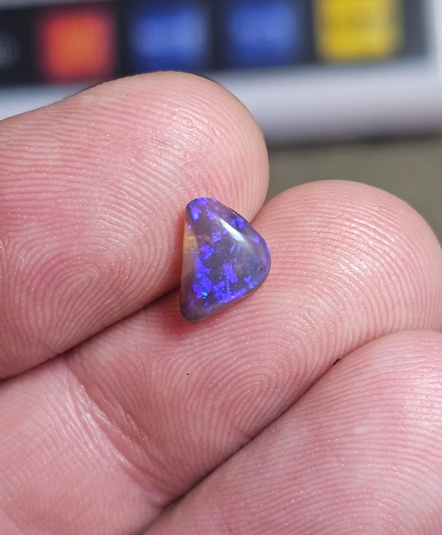 Blue L/RIDGE CRYSTAL 1cts    LRA37