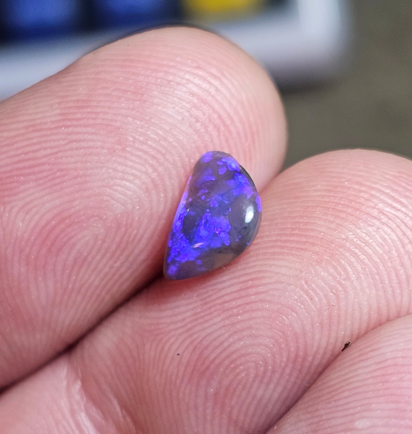 Blue L/RIDGE CRYSTAL 1cts    LRA37