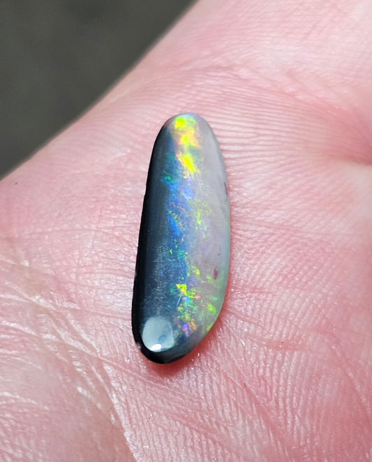 Half Black L/RIDGE CRYSTAL 1.40cts    LRA34