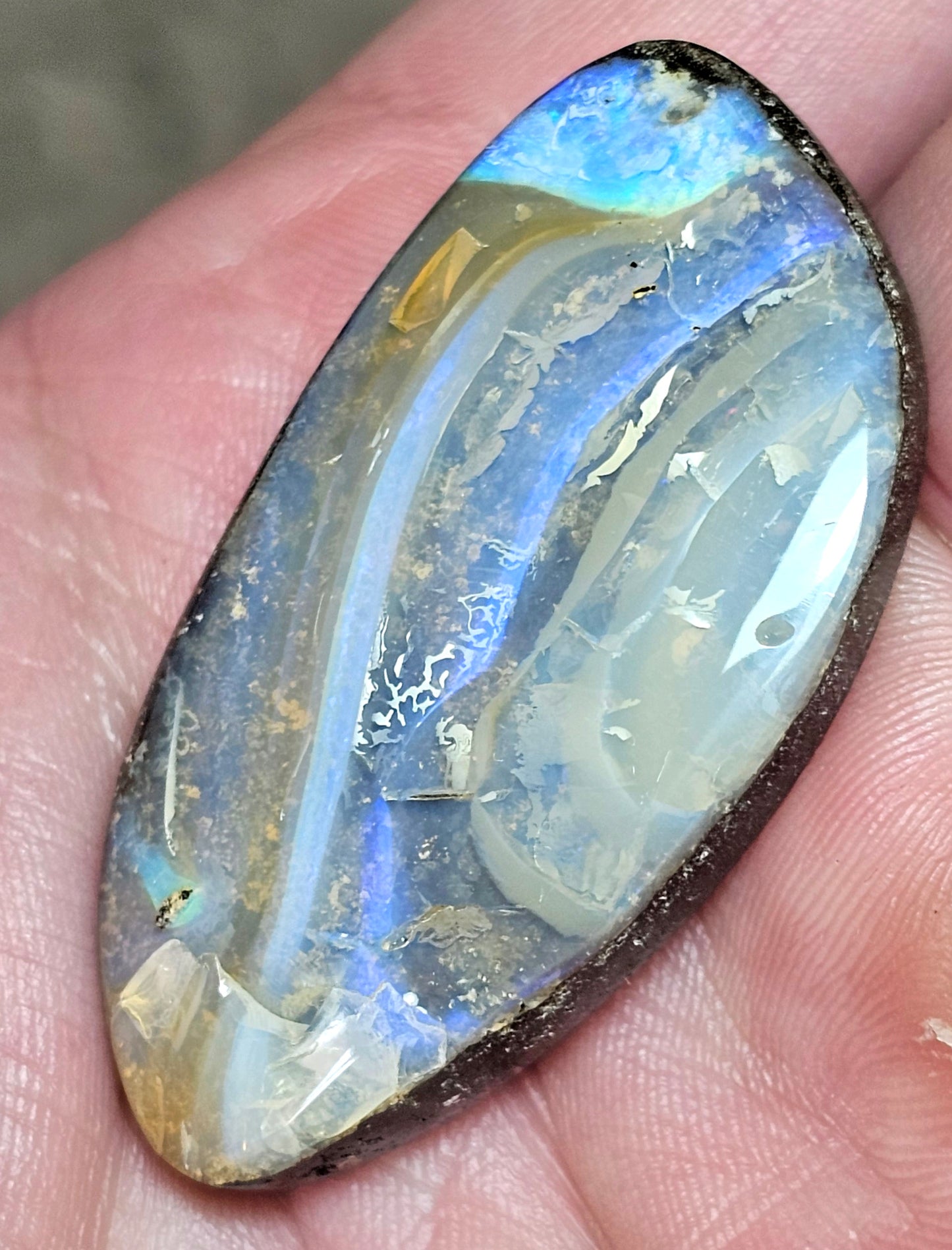 82cts Boulder Opal with a great pattern! (JSM24)