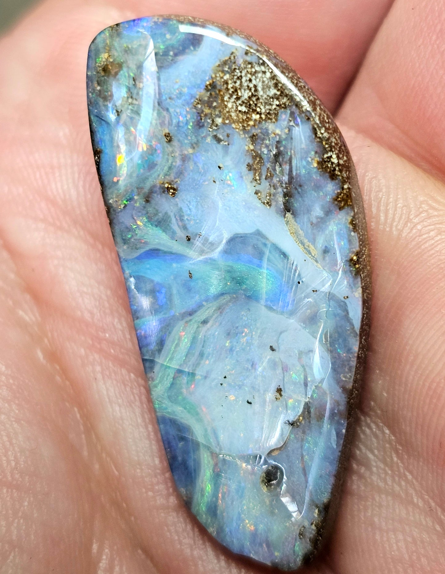23cts Boulder Opal with Beautiful Colour(JSM10)