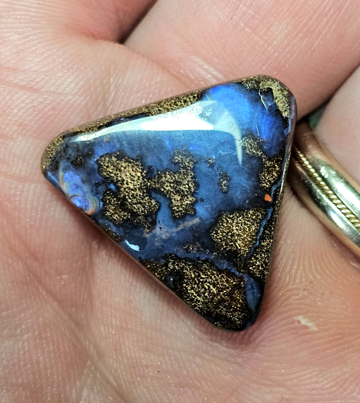 Blue Boulder Opal! (JSM36)
