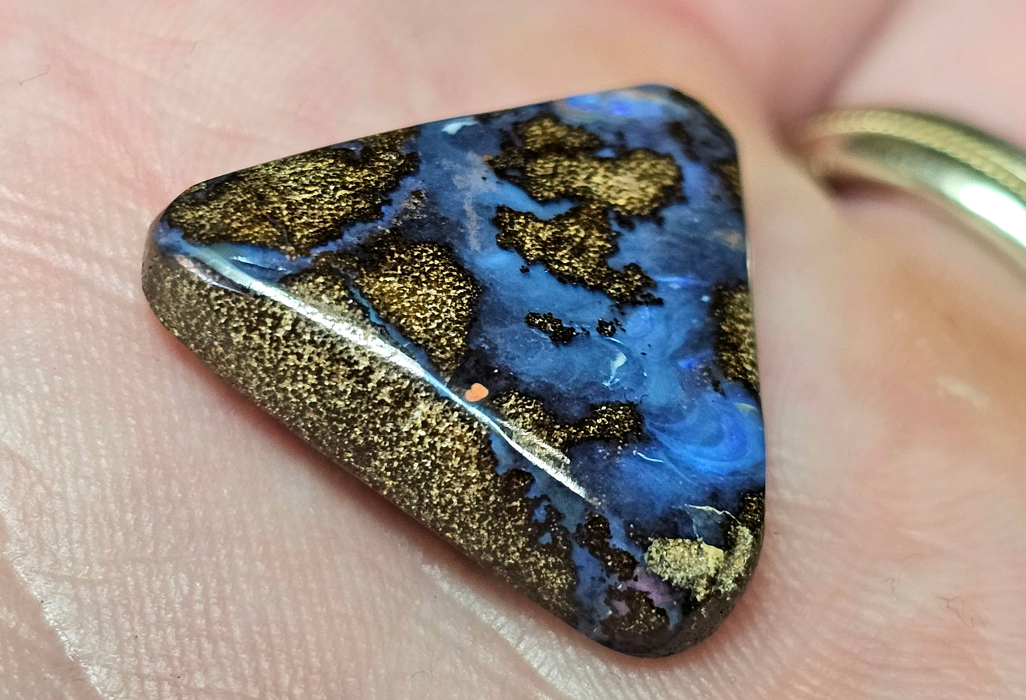 Blue Boulder Opal! (JSM36)