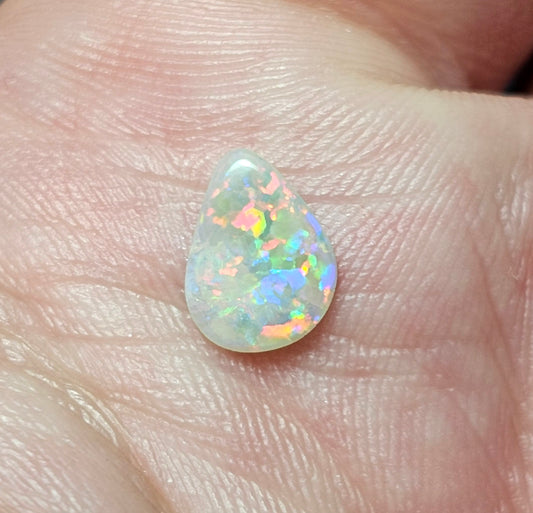 Rainbow colour L/RIDGE CRYSTAL OPAL 0.40cts (LRD02)