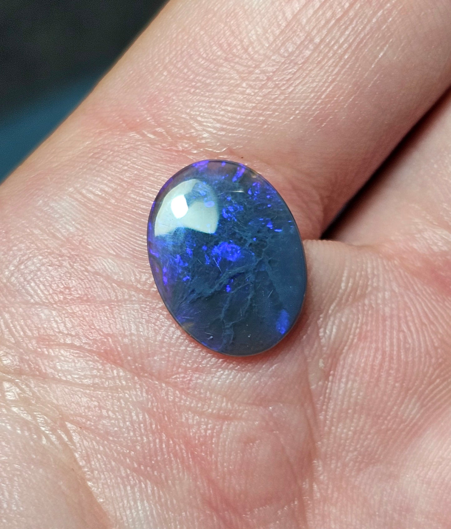 Blue Black Opal 2cts (LRD04)
