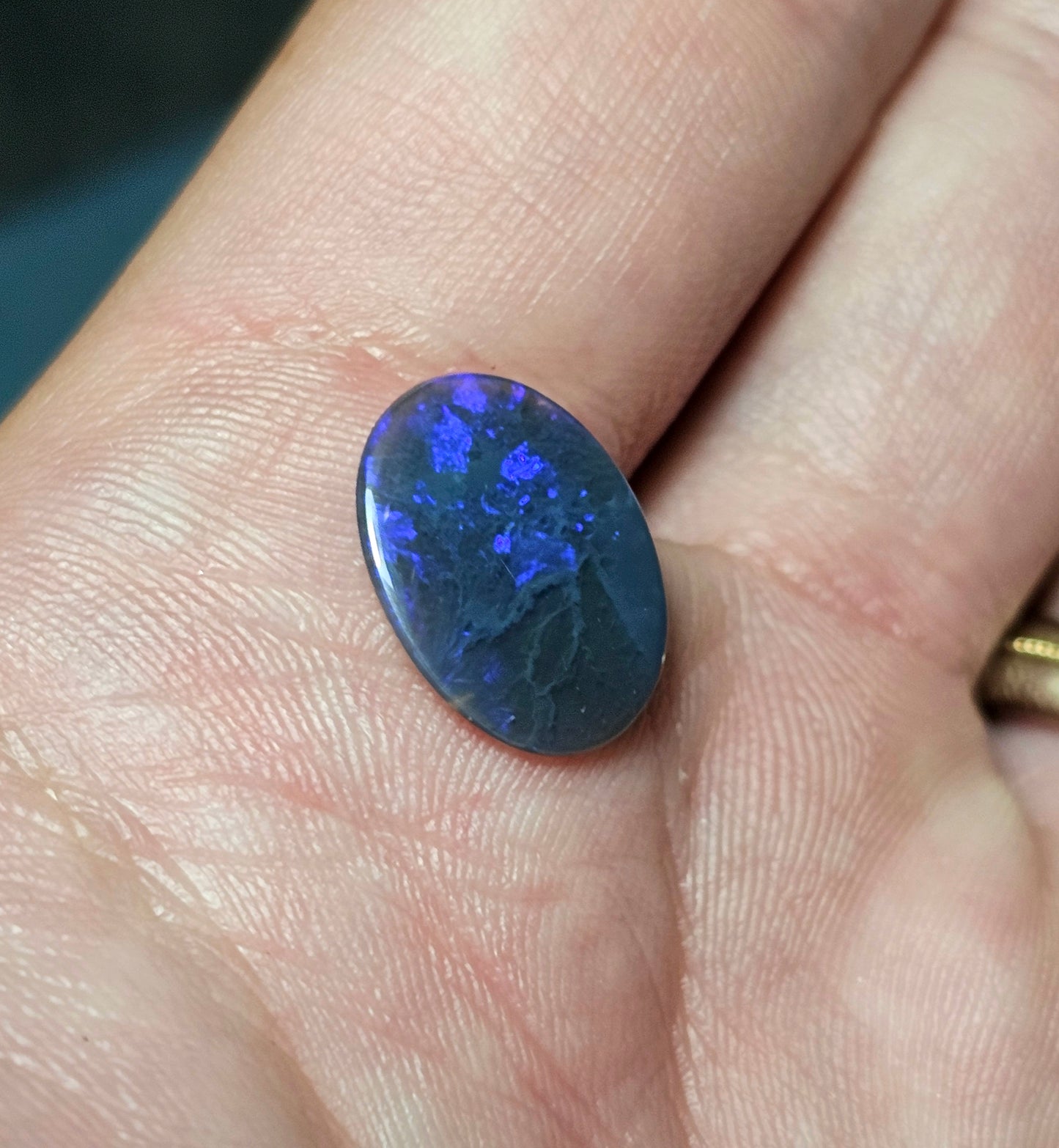 Blue Black Opal 2cts (LRD04)
